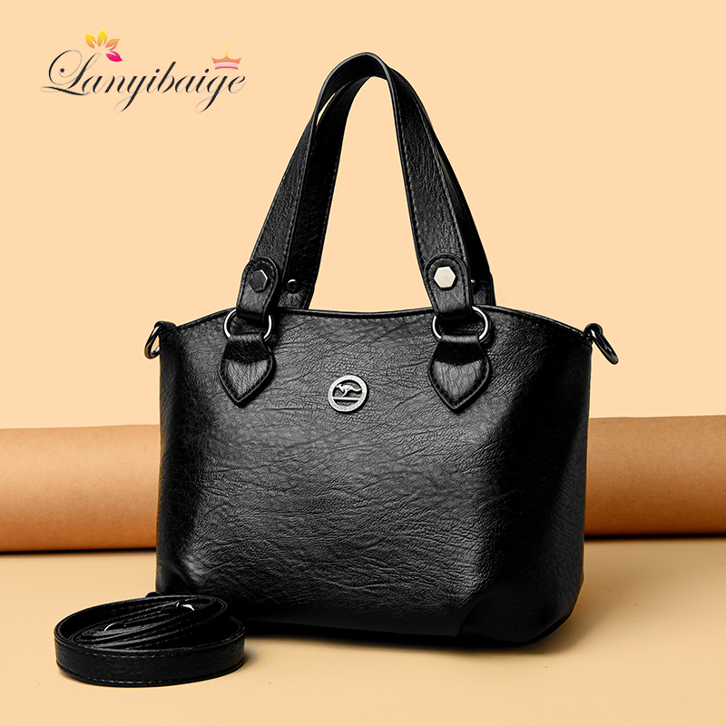 Luxury Bags Without Logo - Кожаные роскошные сумки-тоут, женские дизайнерские сумки,