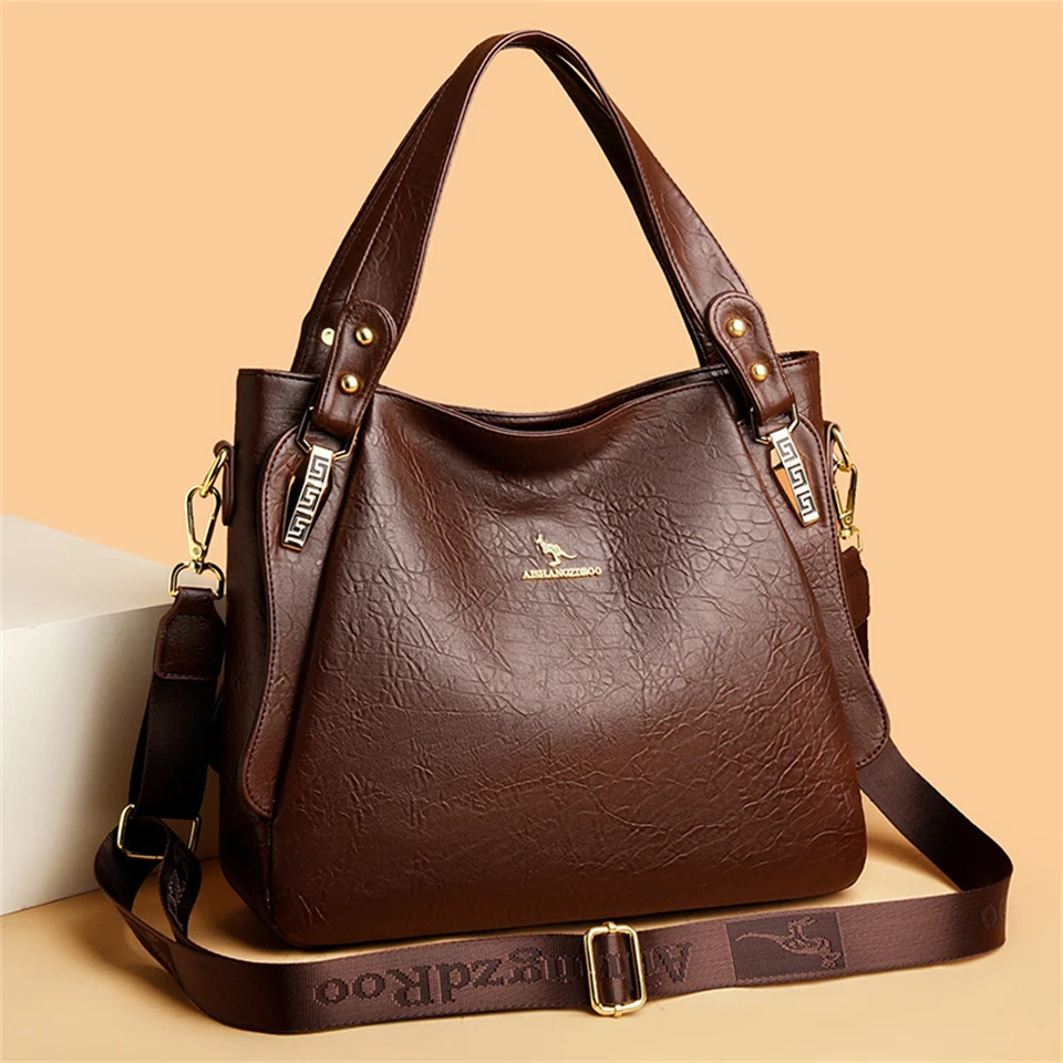 Luxury Bags Without Logo - Натуральная брендовая мягкая кожаная сумка с