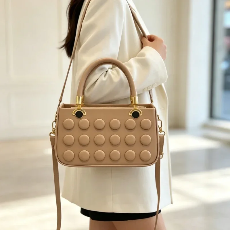 Luxury Bags From China - Стильная женская сумка-кроссбоди из натуральной кожи,